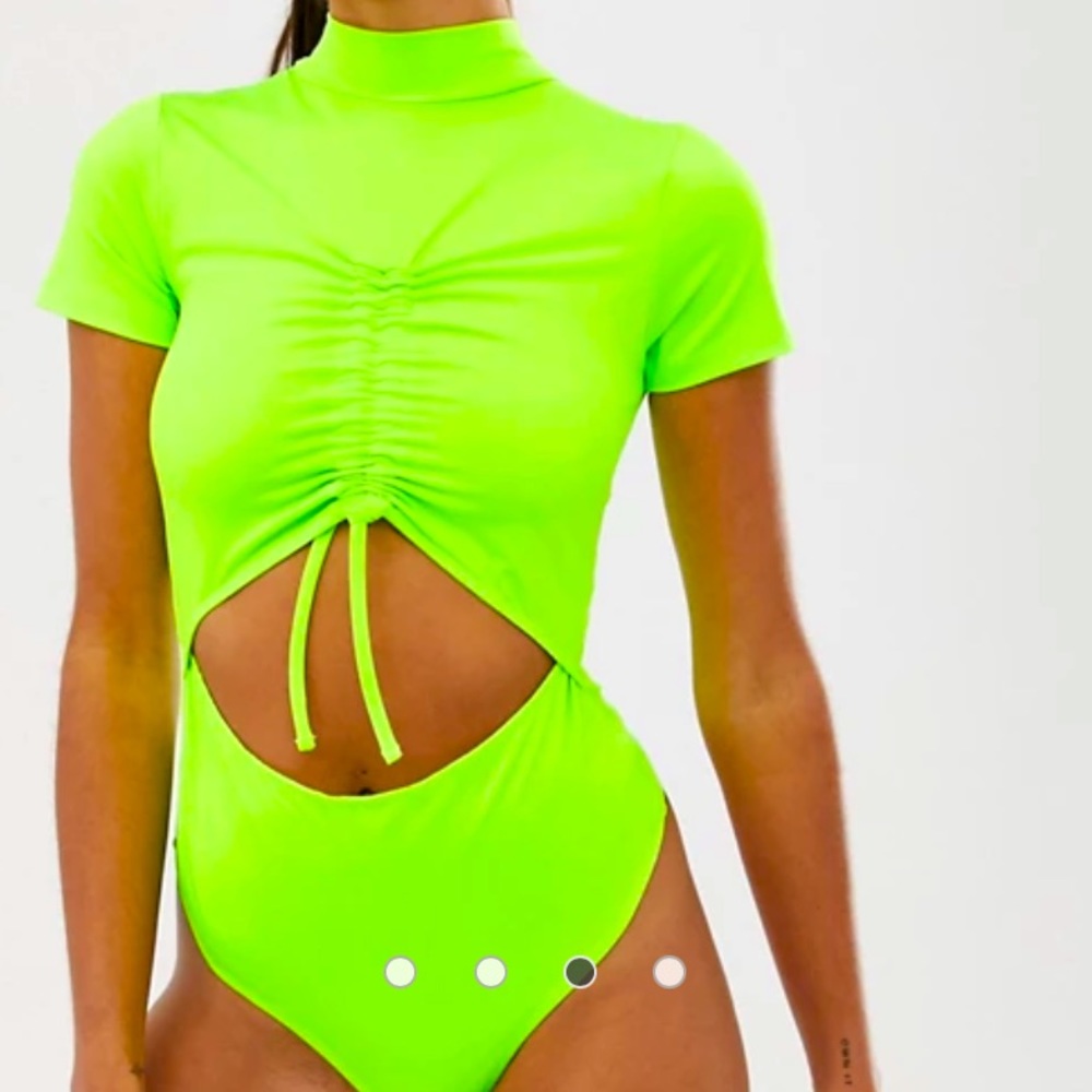 Neon bodysuit